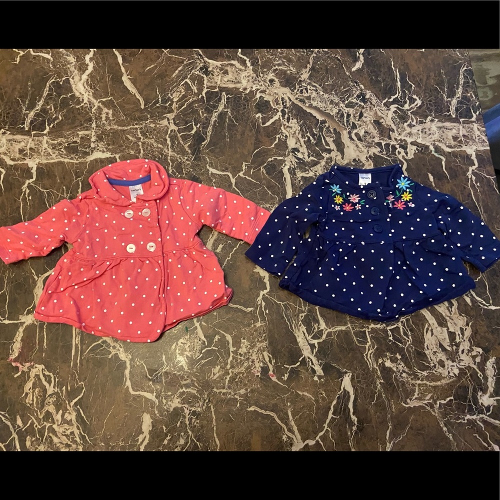 New without tags Carters jackets 3 month